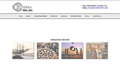 Desktop Screenshot of cierrapipe.com